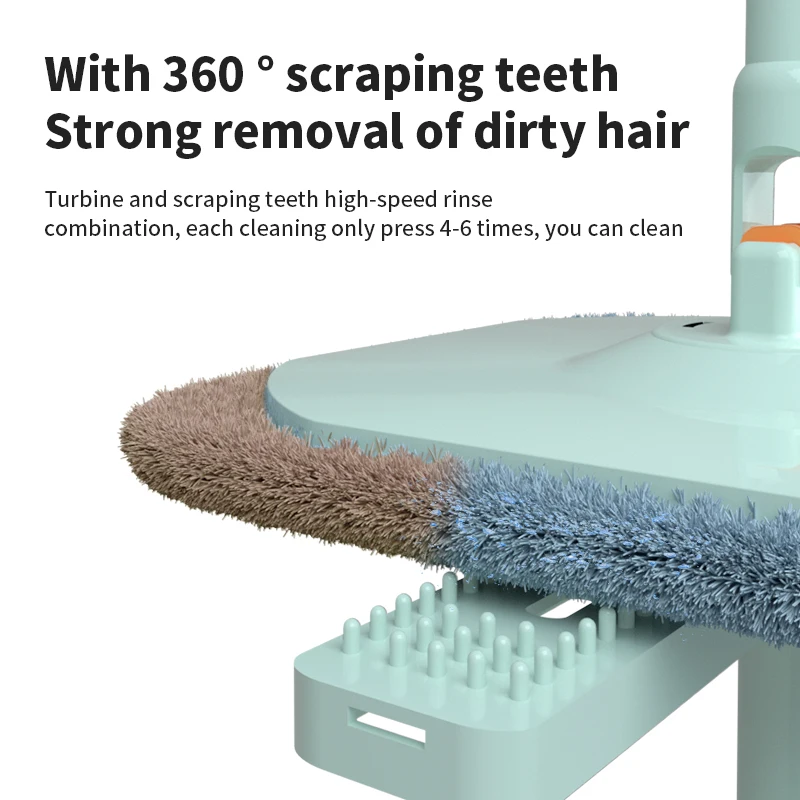 High Quality Dust Mop Long Flat Floor Cleaning Mop Head With best selling  flat mop microfiber squeeze