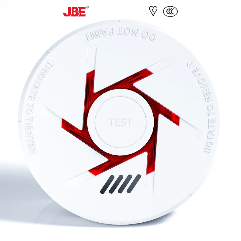 New Smoke Only En14604 Approved Photo Electronic Standalone 1year Smoke Detector 9v 1year Independent Smoke Fire Sensor Detector