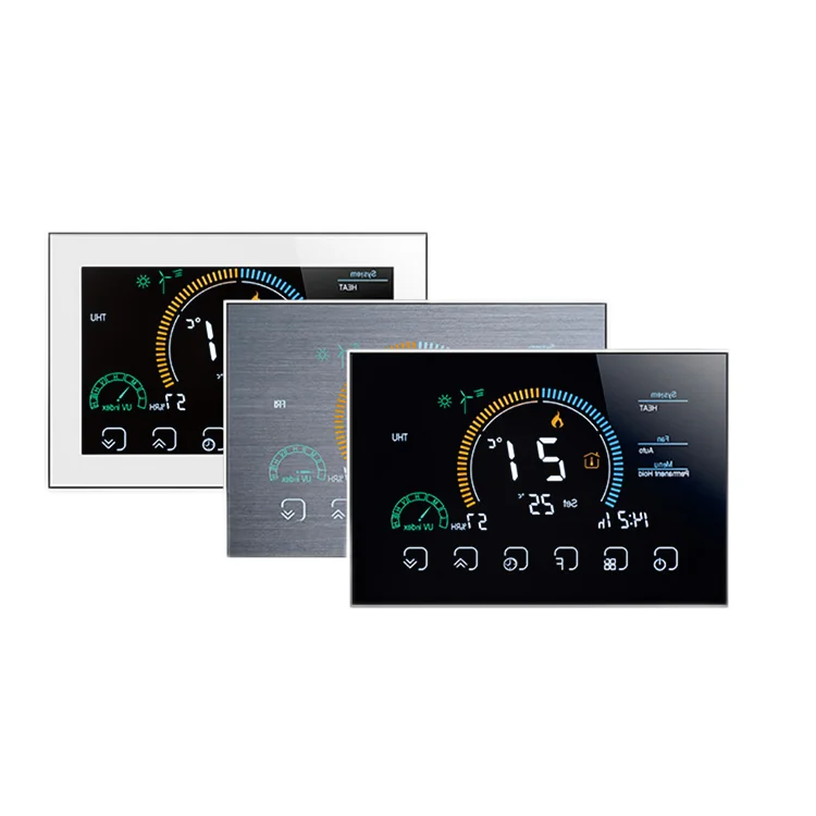 SHUWEI HVAC 3 speed fan controller digital Modbus FCU thermostat