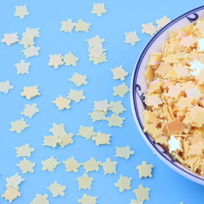 glitter wholesale tortoise shape glitter nail art glitter powder mix