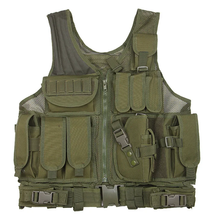 Can Hold Water Bag Multi-functional Combination Extended Vest CS Camouflage Outdoor Tactical Net Vest