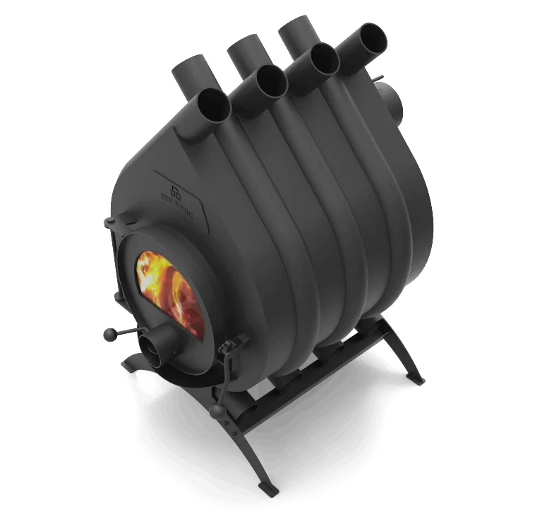 PINCHENG 14kw air heating pyramid wood burning stove