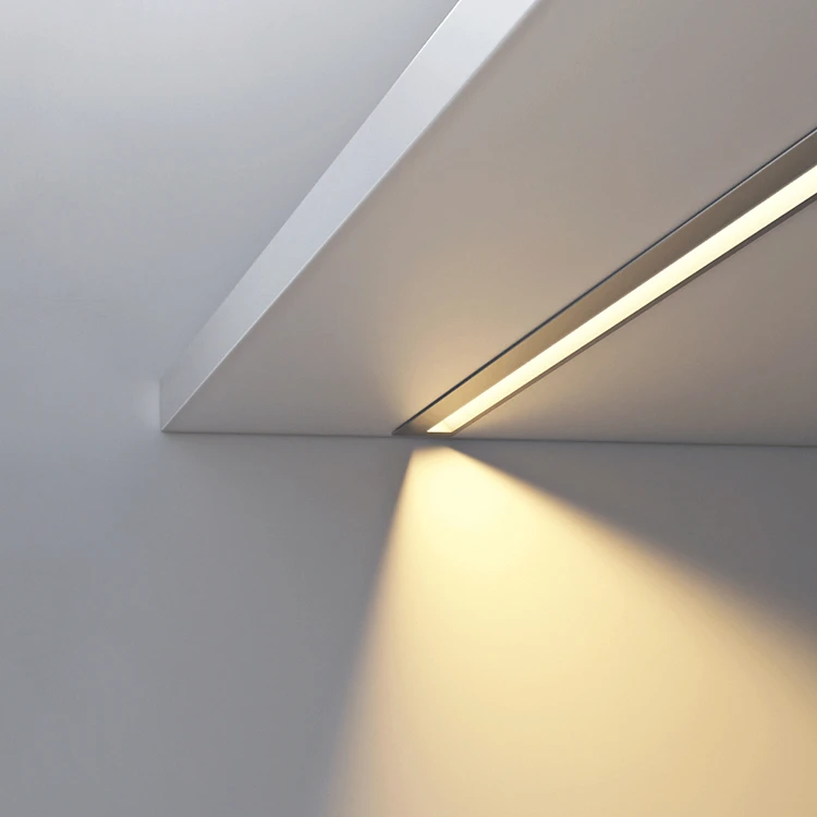 DC 12V Recessed Liner Lights 45 Degrees Shinning Furniture Light Under Cabinet Light