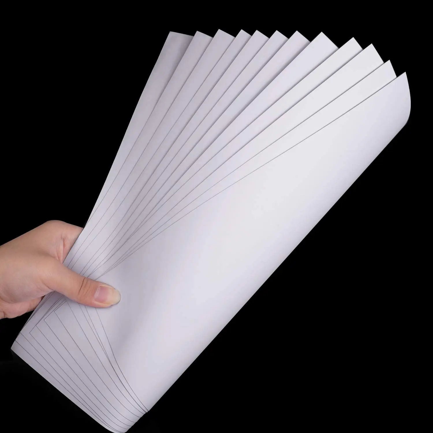 Waterproof Inkjet Printable T-shirtIron-On Heat Transfer Paper 8.5 x 11 inch (6 Sheets)