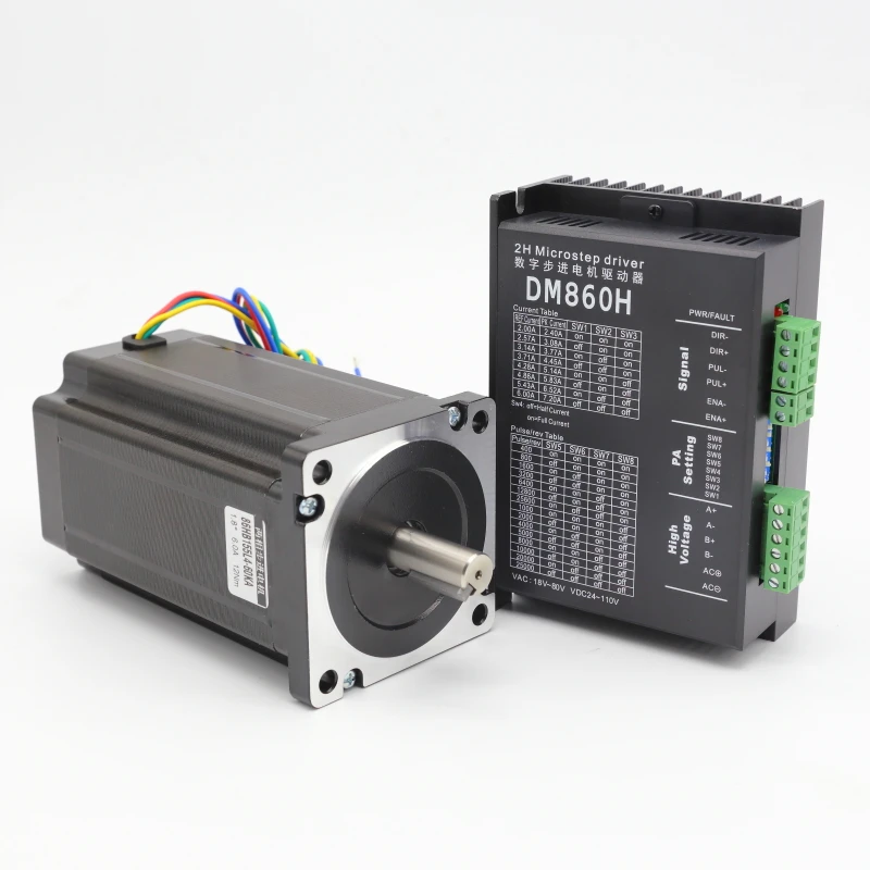 86 stepper motor 86HB155L4-60KA planetary reducer chassis small right angle 90 degree converter