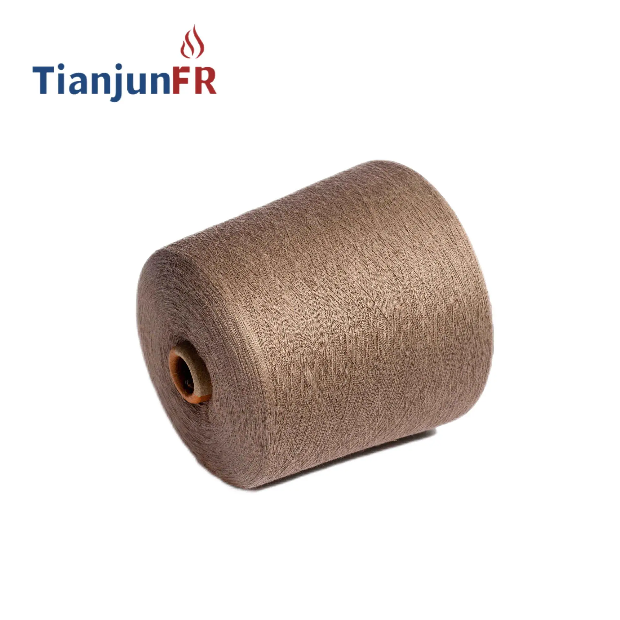 Soft ModacrylicYarn Blended Wool for Flame Retardant Knitting Projects in Colors