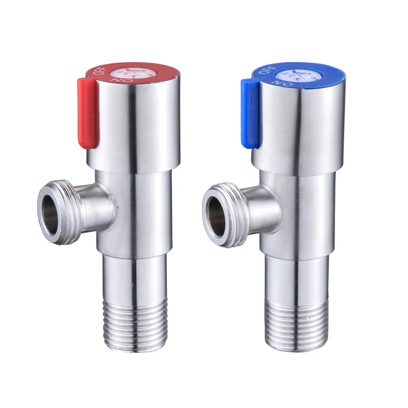 Customized stainless steel valve fittings for corner valves in factories