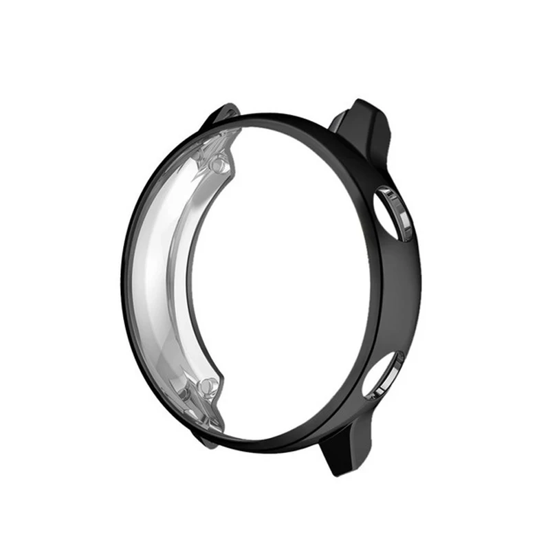 Leyi new design transparent soft screen protector TPU full  45 mm watch case black for samsung galaxy 2 3 4 cases