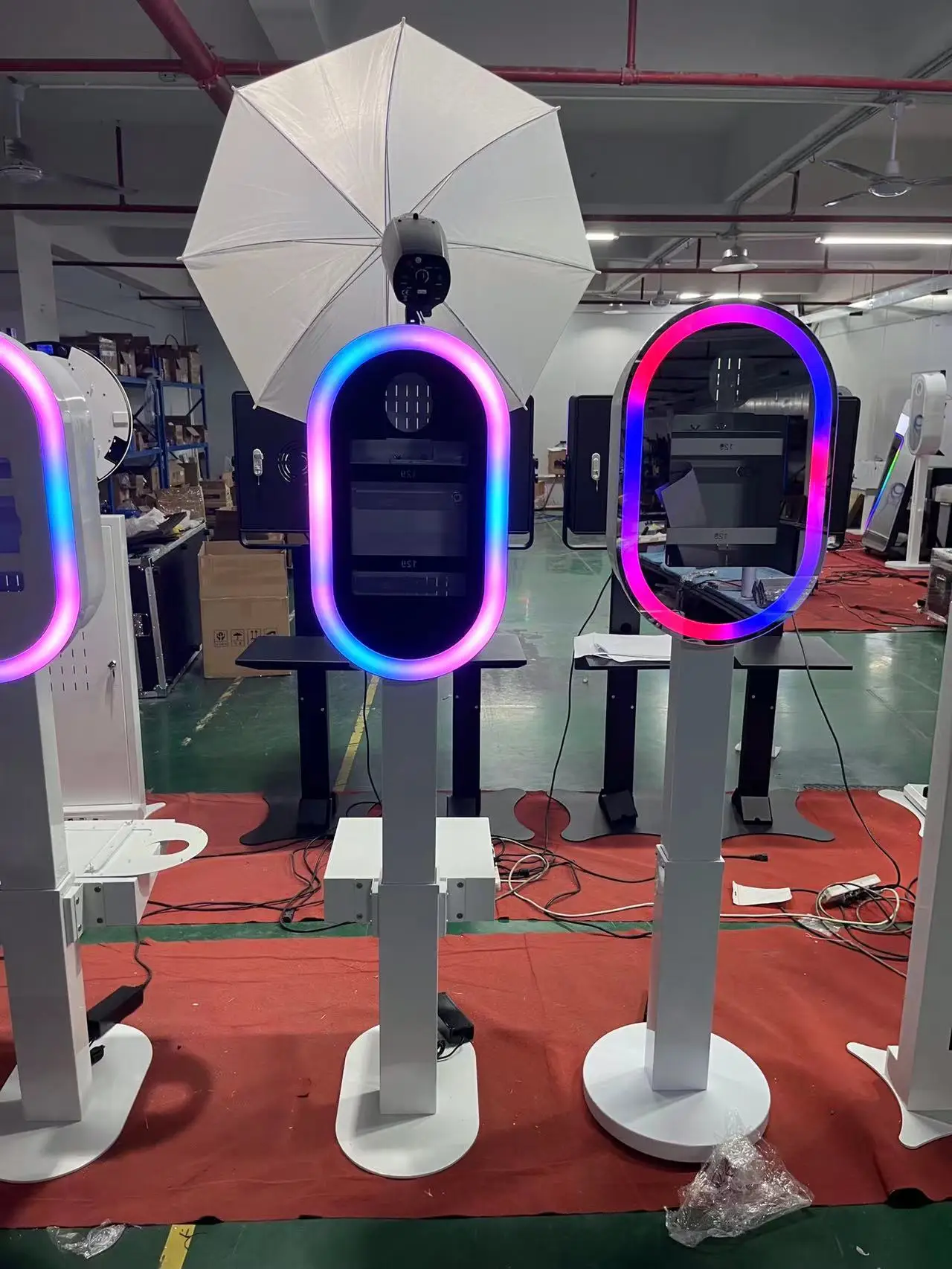 IPad фотобудка с подъемом принтера iPad корпус воздушной коробкой на заказ