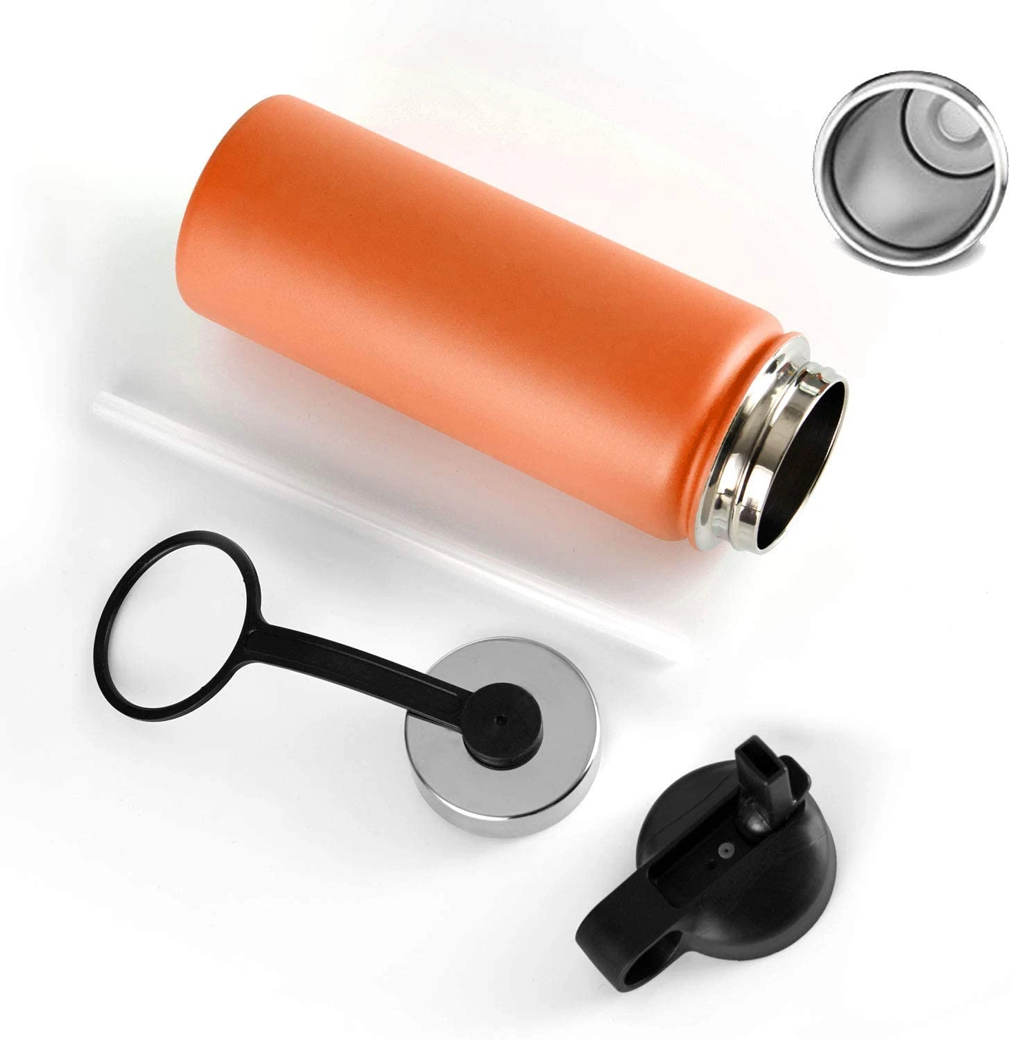 
cheap 500ml thermos stainless steel vaccum drinking kids water bottle with lid bpa free 