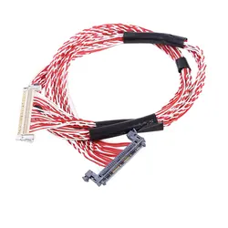 Electrical Wire 40 Pin Lvds Display Cable Manufacturer