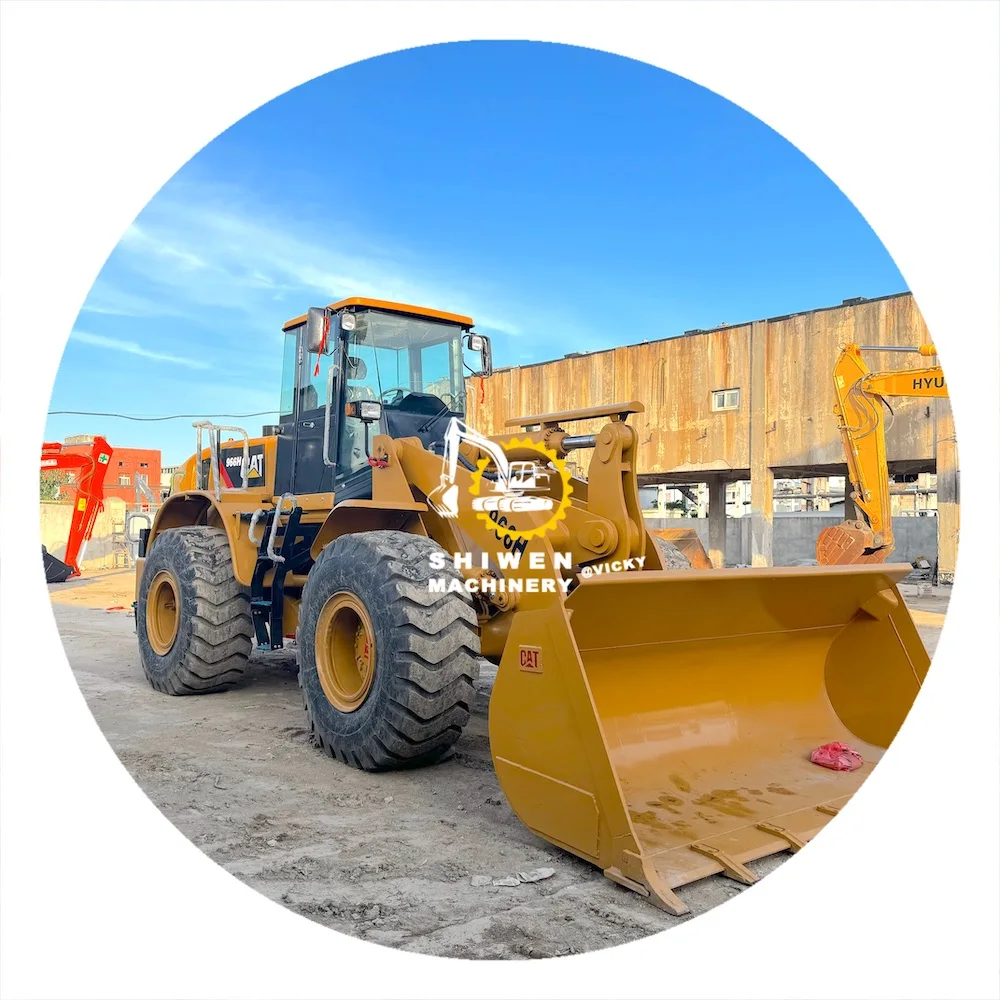 Used front loader CAT 966 price low CAT 966m 966h wheel loader 988k 996h 950g 926e wheel loader mini cargador frontal CAT cheap