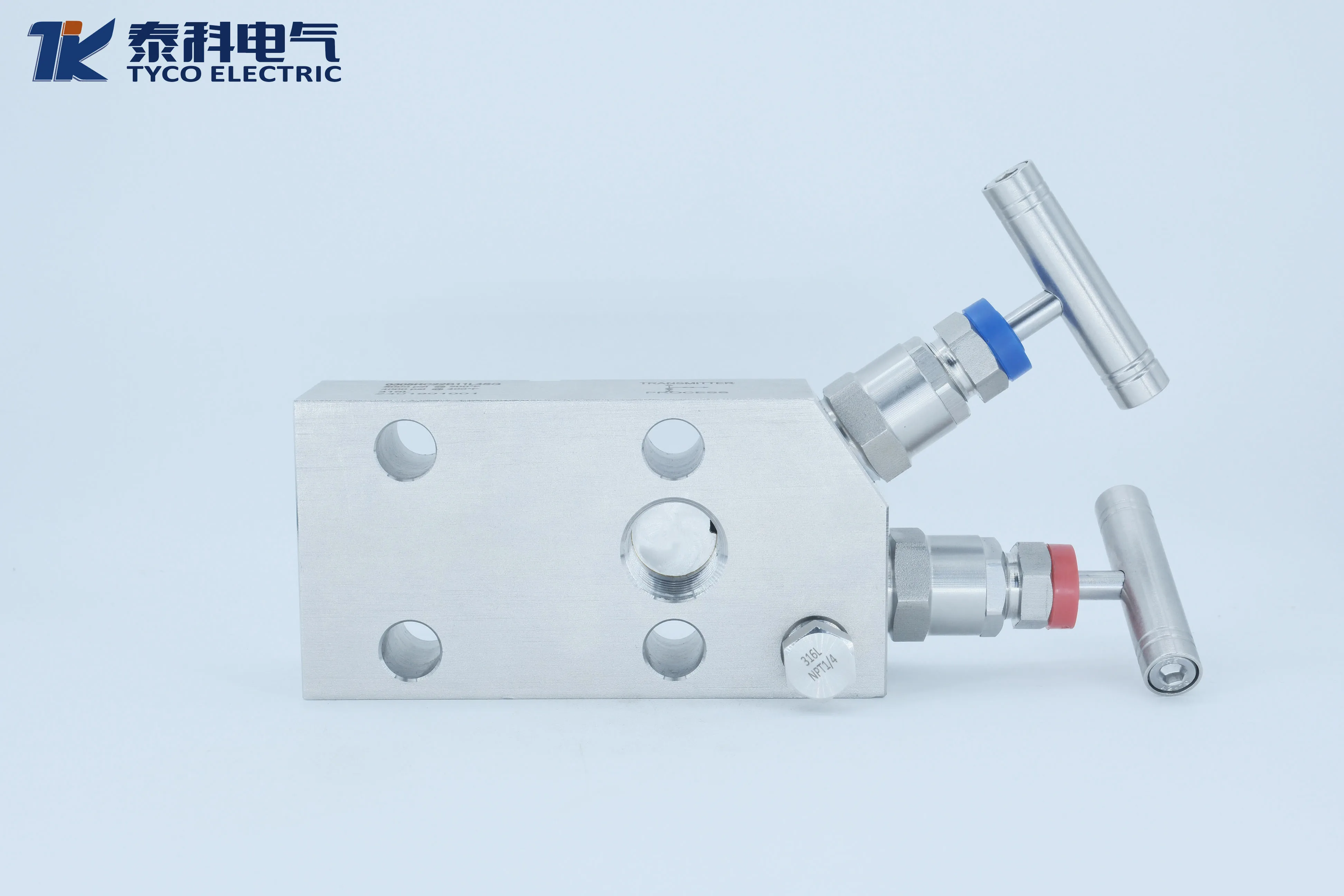 316Lstainless steel common type Rose mount two valve group 3051CG threaded connection instrument valve two valve group