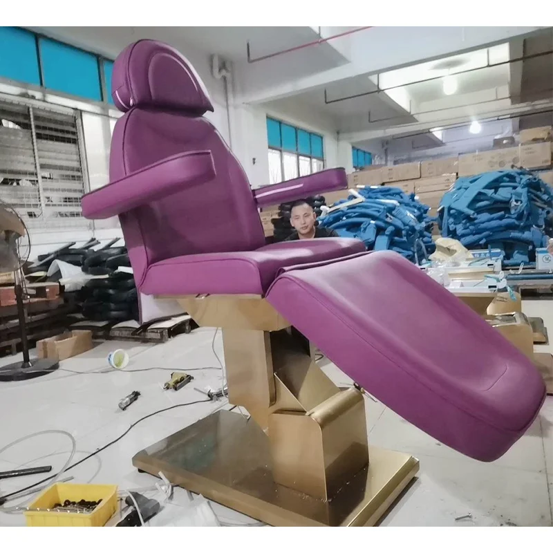 Foshan Great Factory Salon Furniture Massage Table Facial Bed Couch Electric Spa Salon Beauty