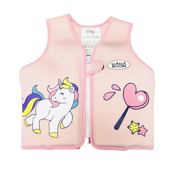Children Floating vest neoprene kids swimming vest life jacket