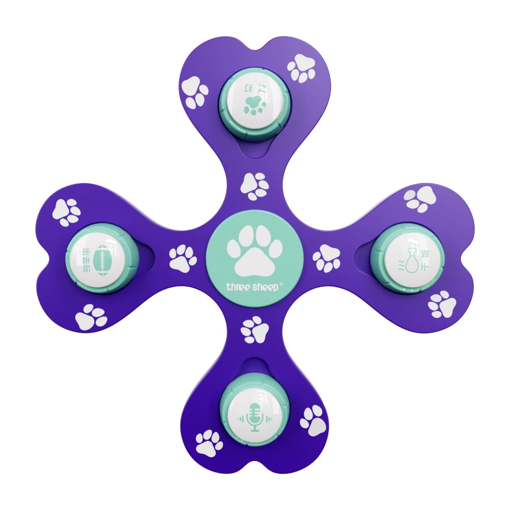 Shenzhen manufacturer 10s/20s/30s recordable dog training buttons talking pet dog buttons for communication