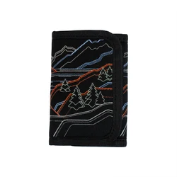 Factory Outlet Fabric Wallets for Men Trifold Men Wallet Wholesale Custom Men Wallet Manufacturer Logo