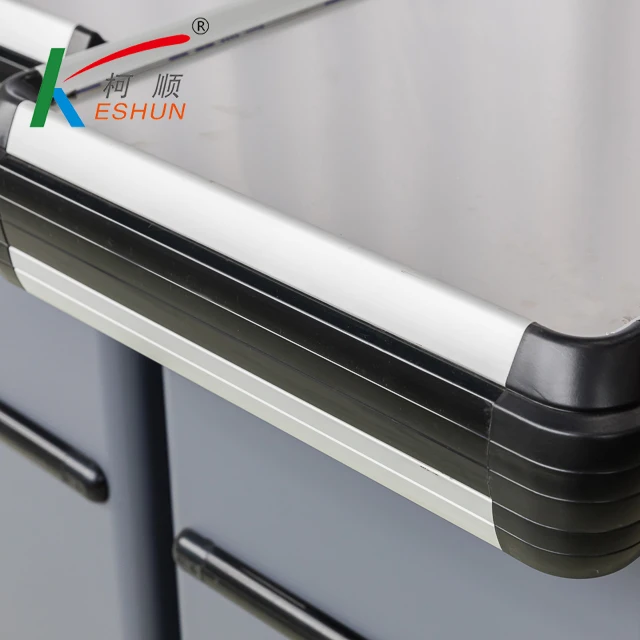 Factory direct sale simple modern checkout counter, multi-function supermarket cashier desk