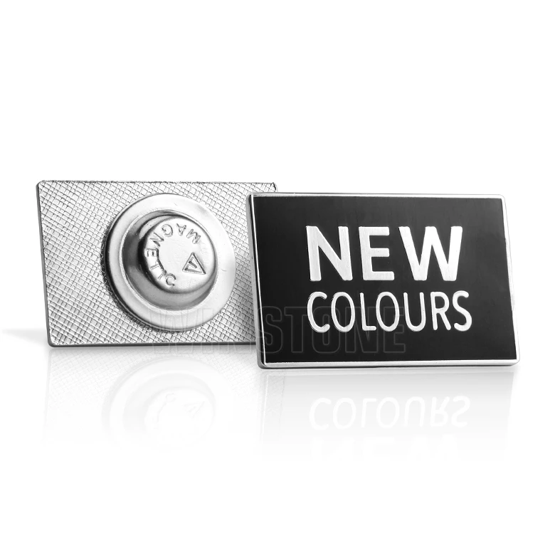 Custom Metal Die Struck Hard Enamel Magnetic Lapel Pins for Business Promotion Event