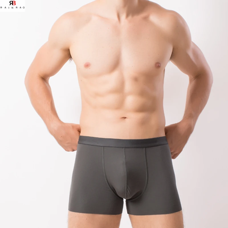Wholesale stylish solid men briefs & boxer custom polyester designer boxer for men