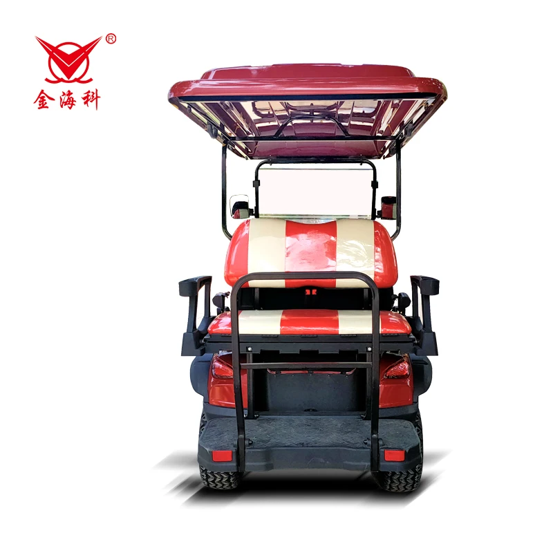 Electric Hunting Buggy for Sale Electric Golf Carts with Folded Seat 2+2 Seat Golf Buggy Golf Cart