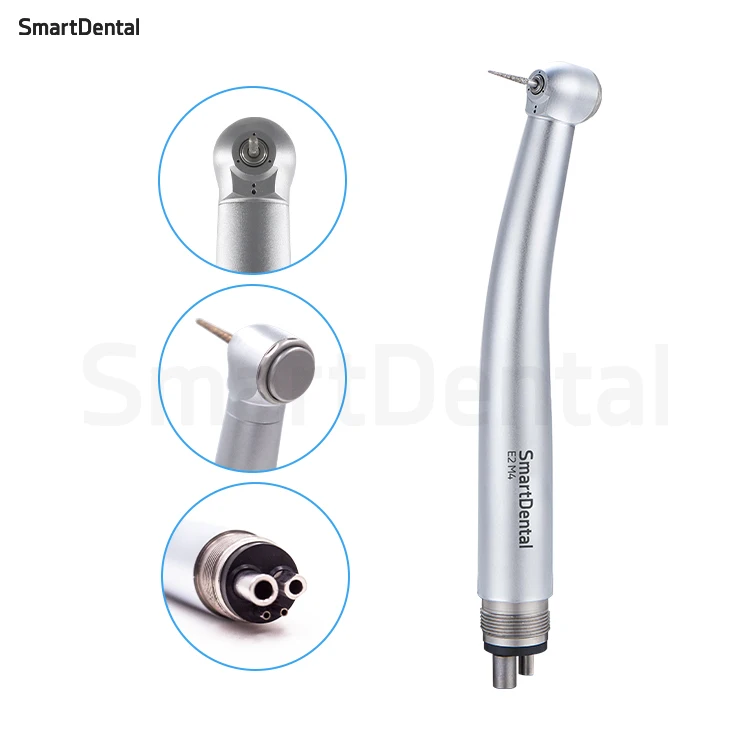Push button surgical handpiece dental fast handpiece single spray water 4 hole dental high speed handpiece