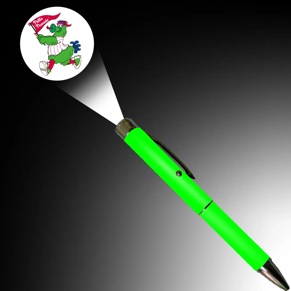 Customize Promotional LED Light Multi-functional Pen with Custom logo Projector Ballpoint Pen