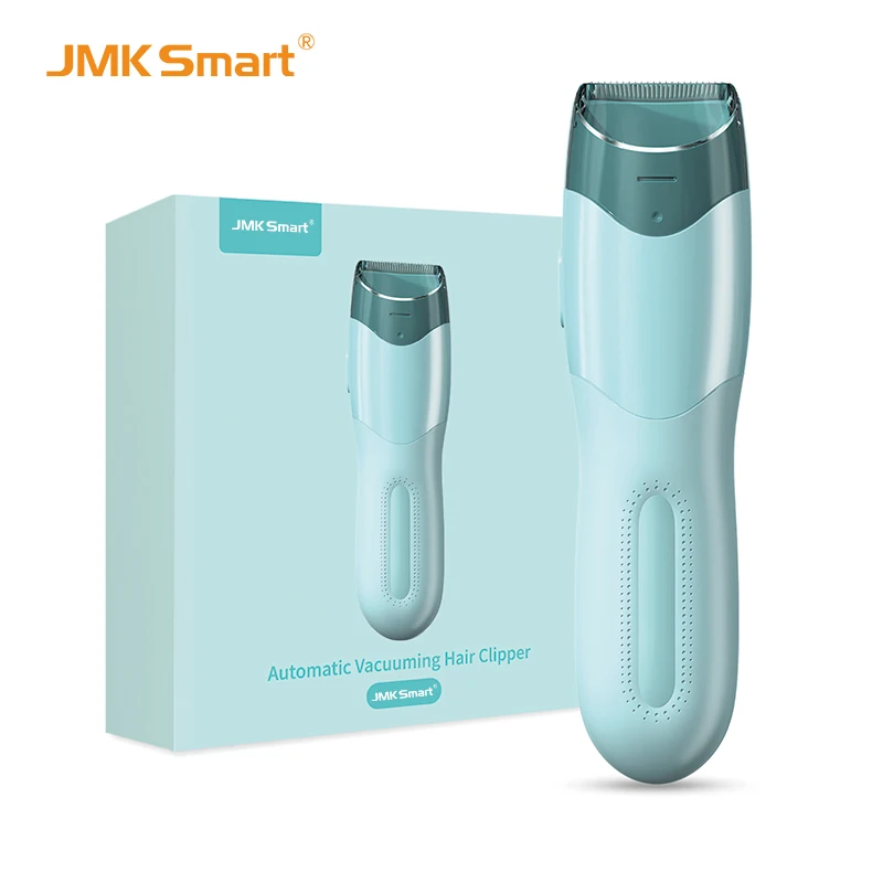 Wholesale Manufacturers Low Noise Dual Motor 600mAh  Waterproof Automatic Vacuuming Baby Hair Trimmer VGR For Baby Haircut