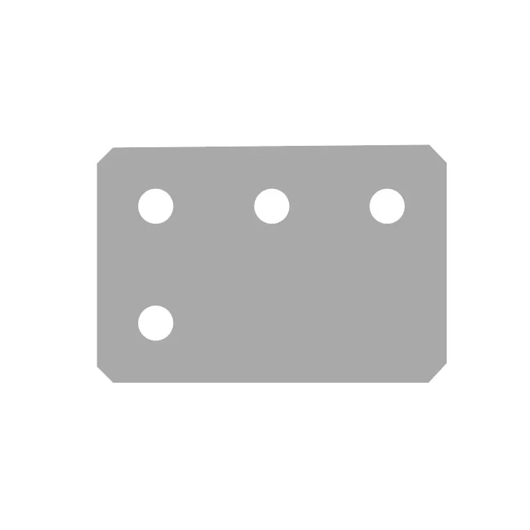 photo etched nickel silver welding parts for toy remote control car