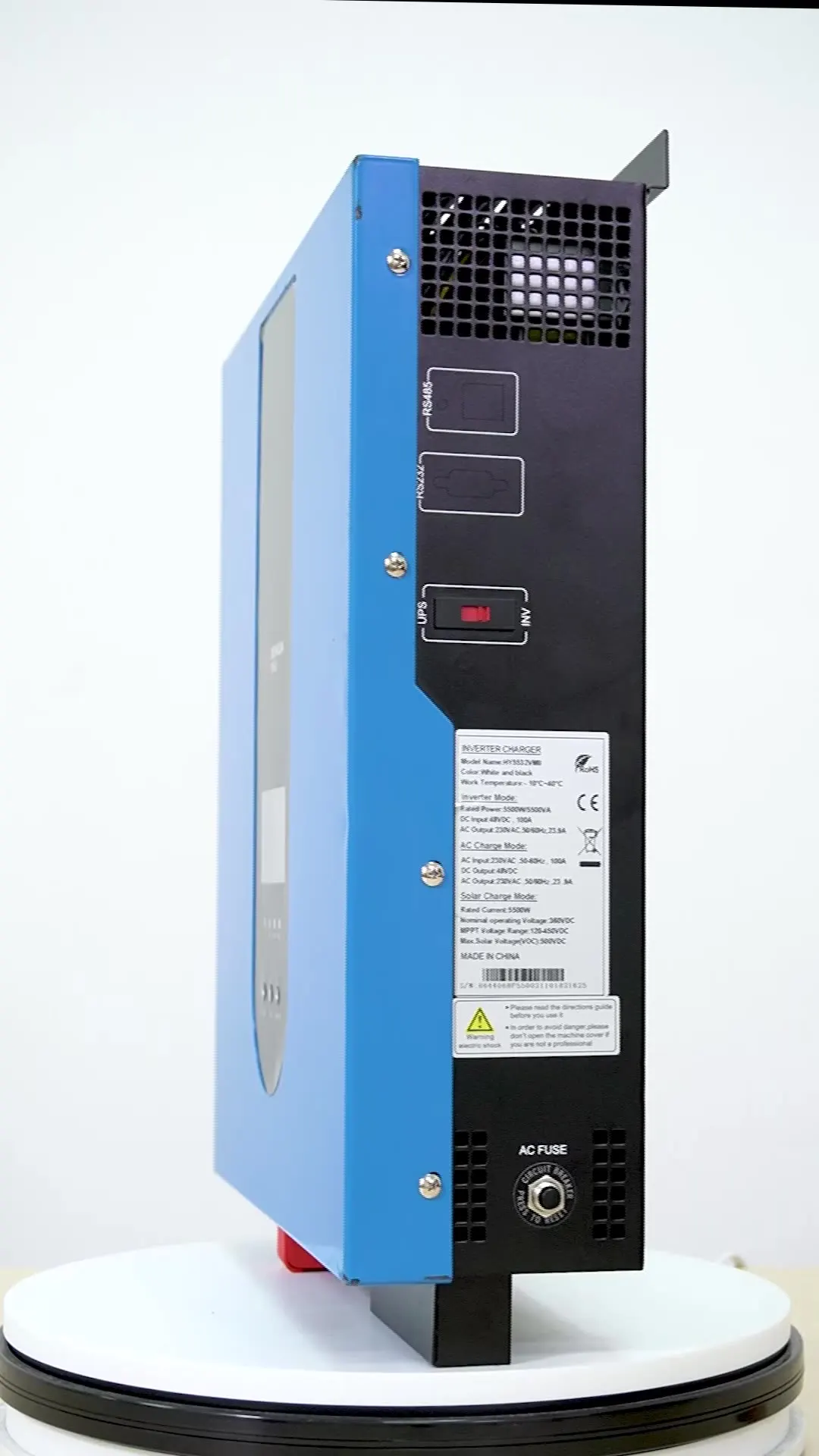 Manufacture MPPT Pure Sine Wave Inverter 24v 48v DC to 220V AC 5000W 5000w hybrid inverter