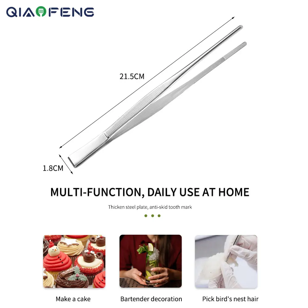  9inch Stainless Steel Tweezers for Tissue Medical