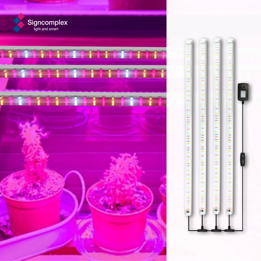 Cheap Shenzhen Waterproof Full Spectrum Indoor Garden Diy Small Smd2835 Hanger Led Plant Grow Light Strip With Stand