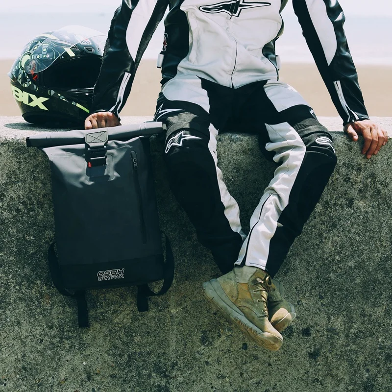 European moto backpack motorcycle dry bag waterproof backpack