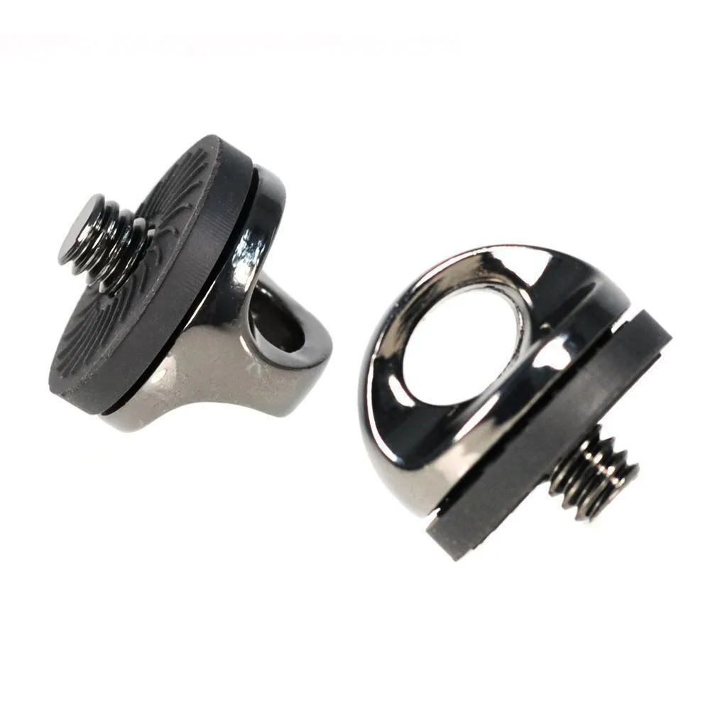 Digital Camera Shoulder Strap Screw 1/4 D-ring Screws Standard 1/4'-20 Metal Tripod Mounting for Quick Release Plate