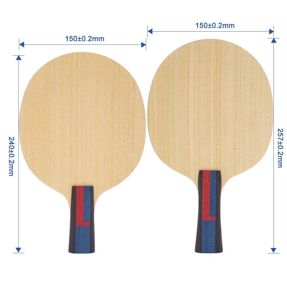 Профессиональный 7 слоев пинг понг плинтус Ayous древесина ракетки для настольного тенниса лезвия