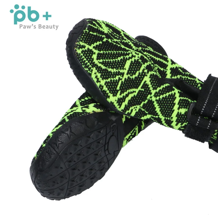 wholesale comfortable waterproof rubber grooming pet dog shoes