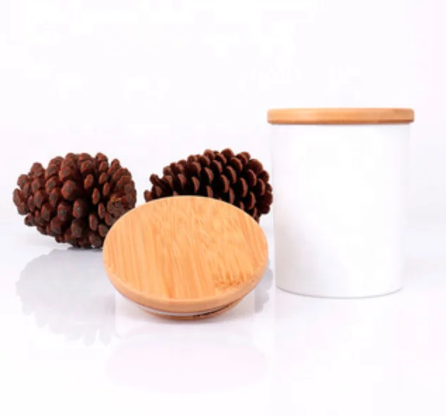 BOYE Роскошные 9oz/10oz персонализированные янтарные шелковые печатные стеклянные ароматизированные свечи банки с бамбуковыми крышками