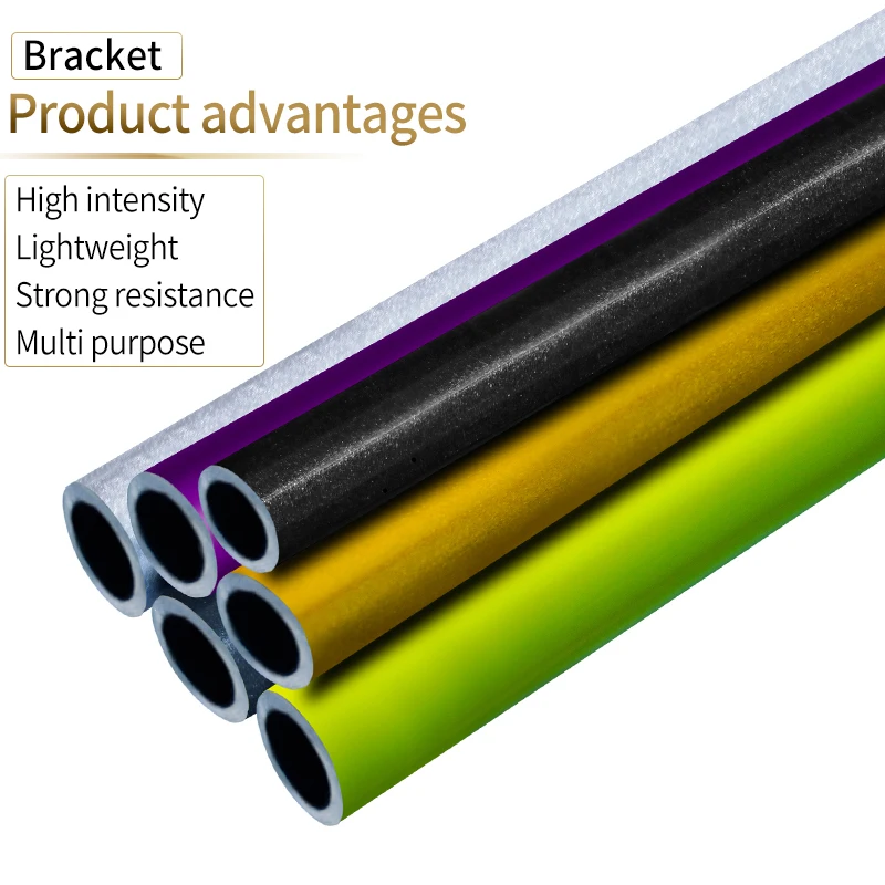 Wholesale Light Weight Various Diameter Pole Fiberglass Rod For Kite Support Frame Tube