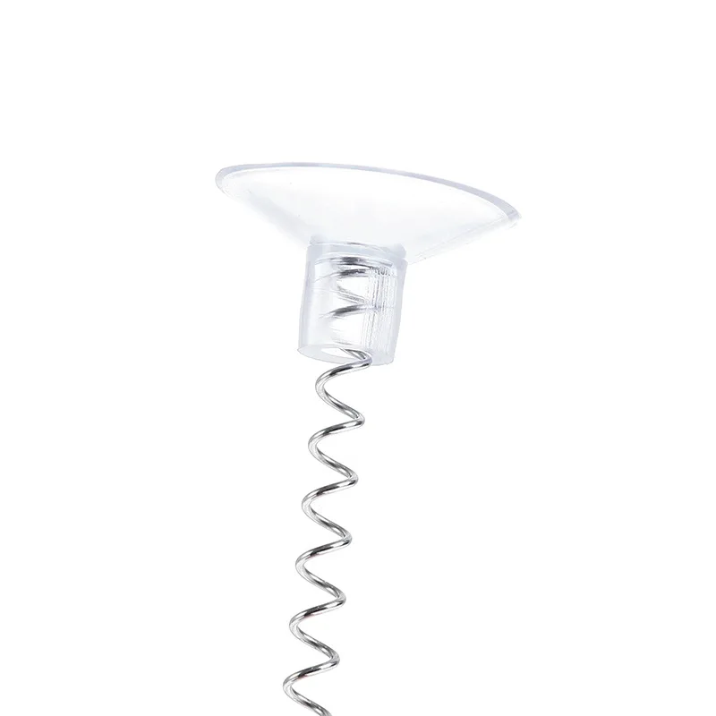 Cat Teaser Stick New Suction Cup Spring Hairy Ball with Bell Cat Scratch And Bite Resistant Colorful Cat Toy