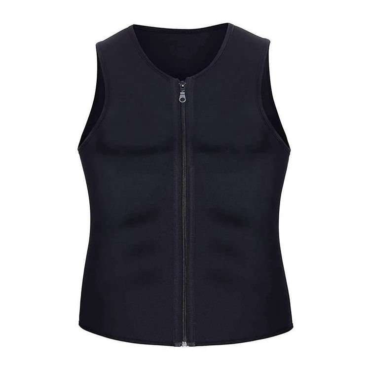 Ready To Ship Yoga Pants Professional Sauna Suits Sleeveless Suit Men Jacket With