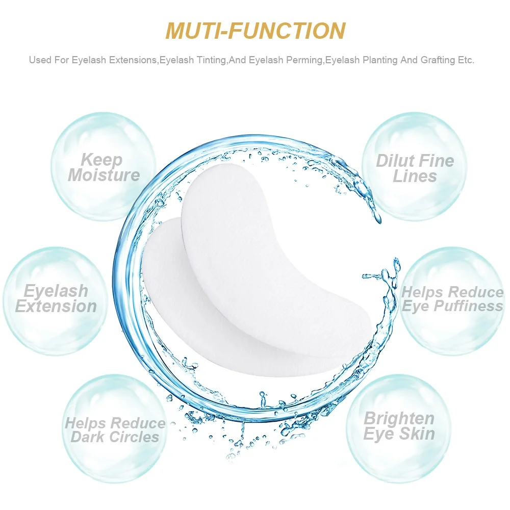 Sell sterile bio gel eye stick do not hurt eyes do not hurt eyelashes extend silicone eye pad.