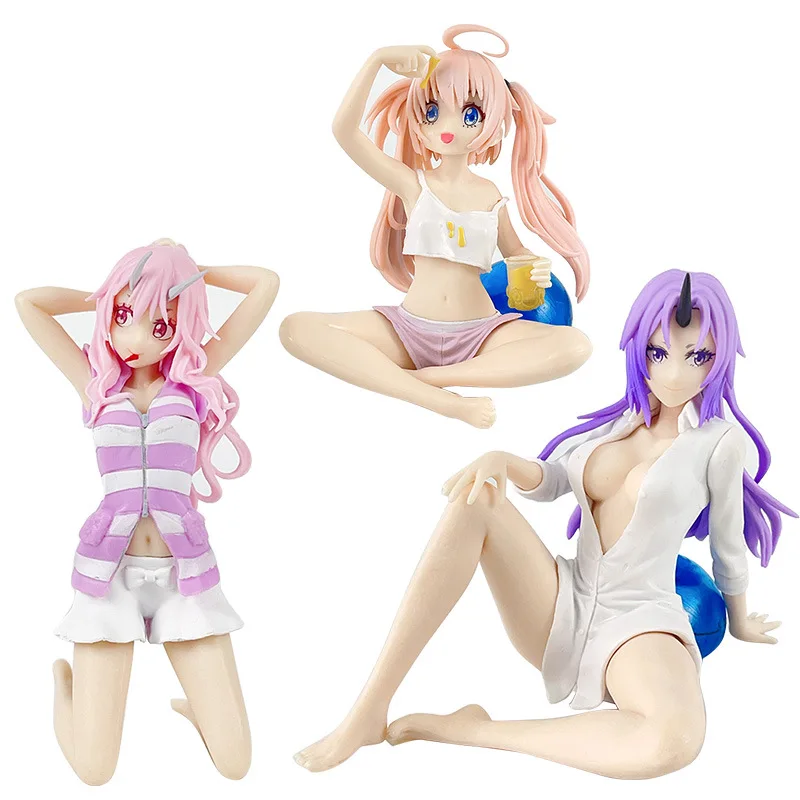 That Time I Got Reincarnated As A Slime Anime Figures Rimuru Tempest Action Benimaru Shuna Shion Soei Model Doll