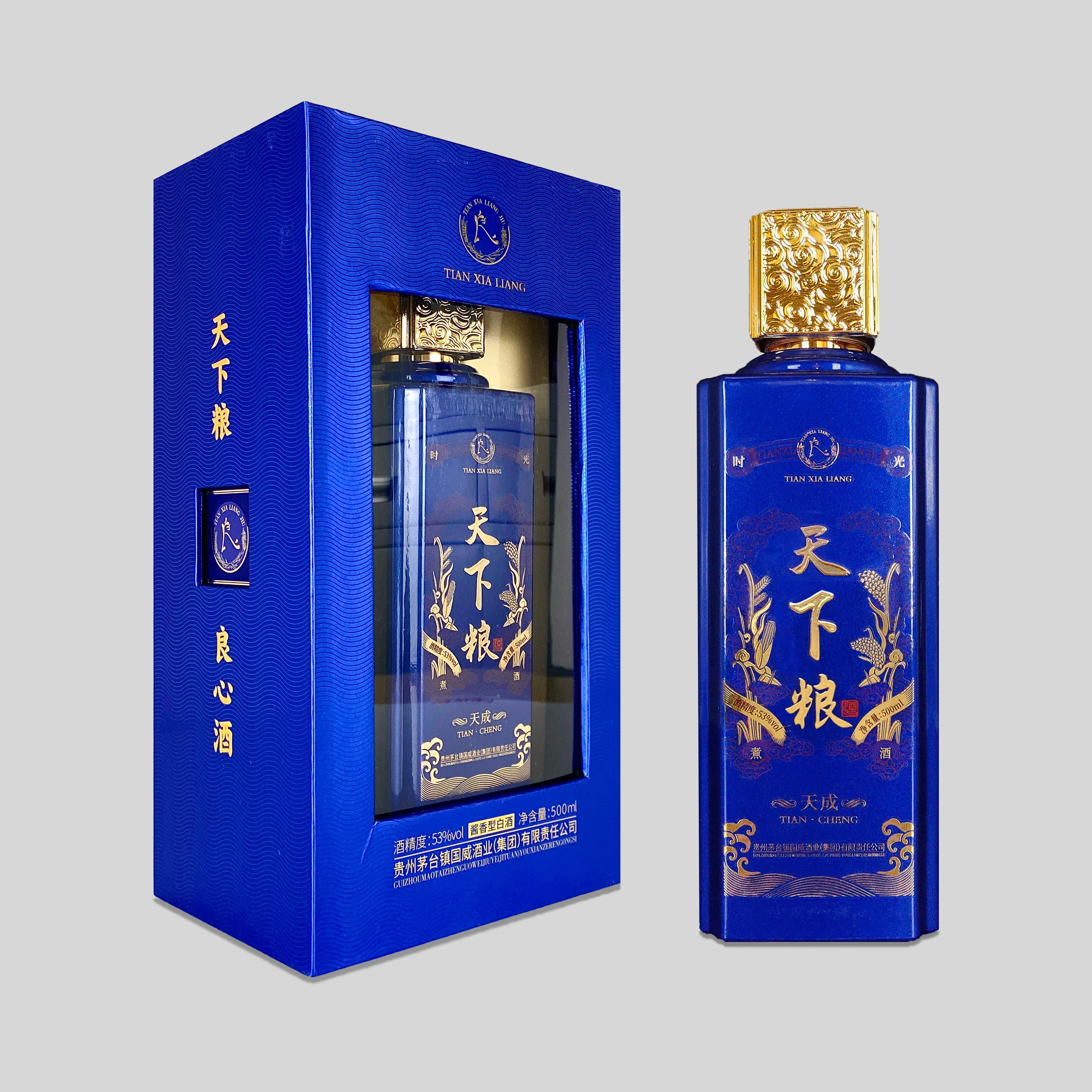 500 мл 53% китайский высококачественный белый спирт оптовая продажа