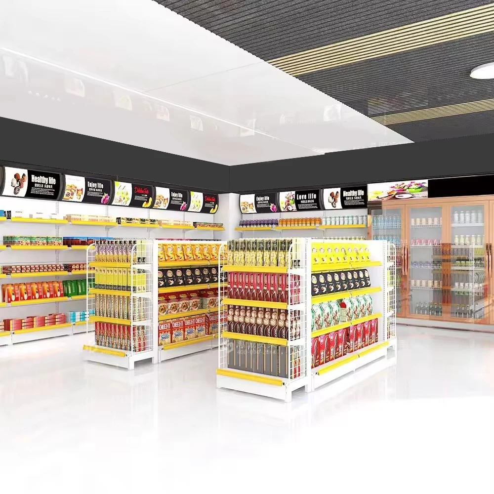 Полки для супермаркетов выставочное оборудование Китай светлые металлические полки магазинов