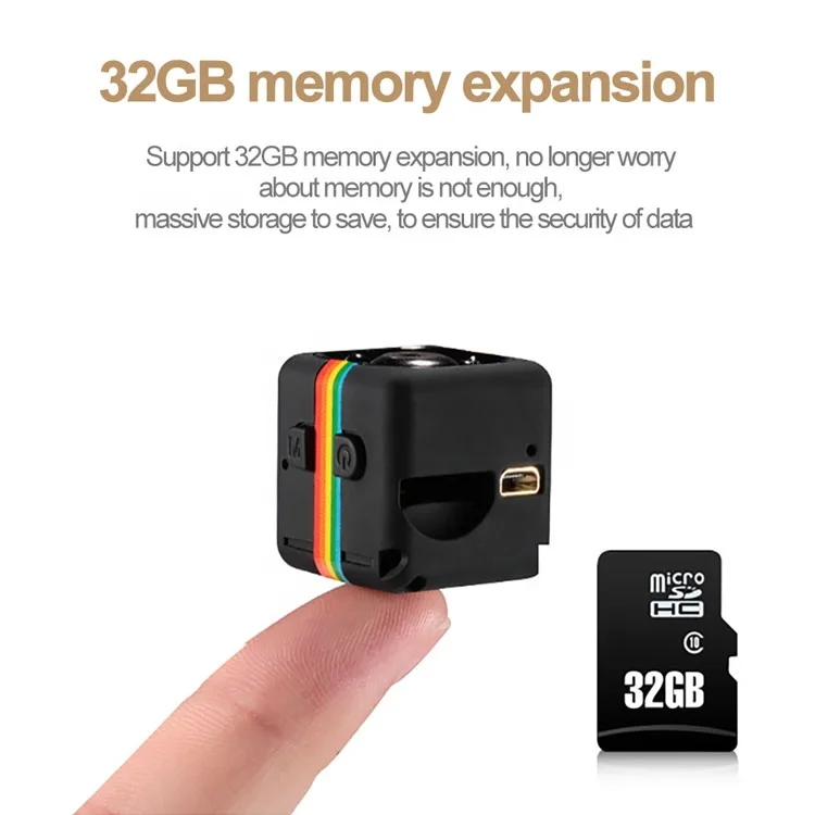 Night Vision Video Voice Recorder SQ11 Mini Camera DV Micro Sport HD 1080P Night Vision Mini Hidden Camera