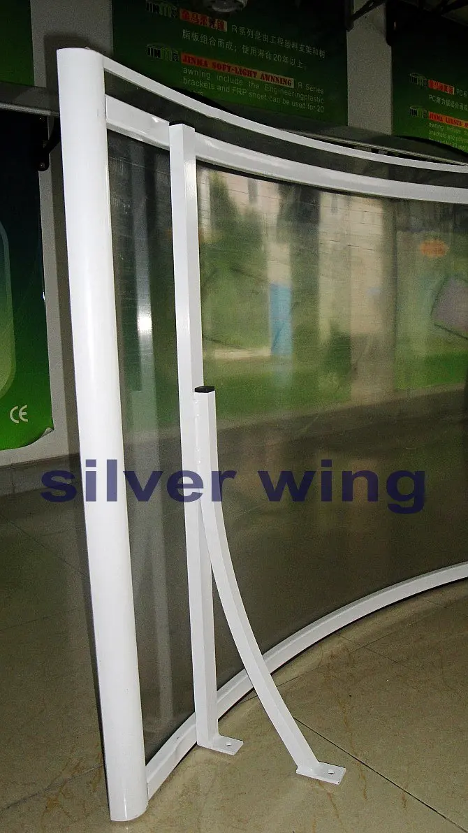 Factory price Euro-design outdoor polycarbonate canopy aluminium awning