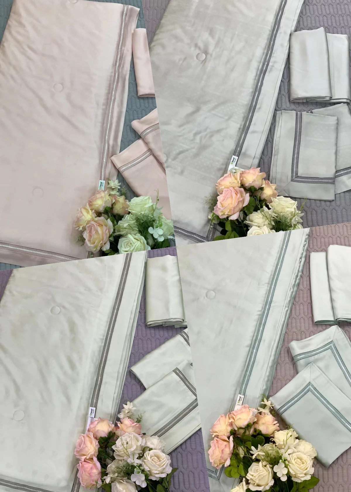 Wholesale Price Bed Cover Quilt Set Bed Sheets Tencel Quilt Bedding Sets