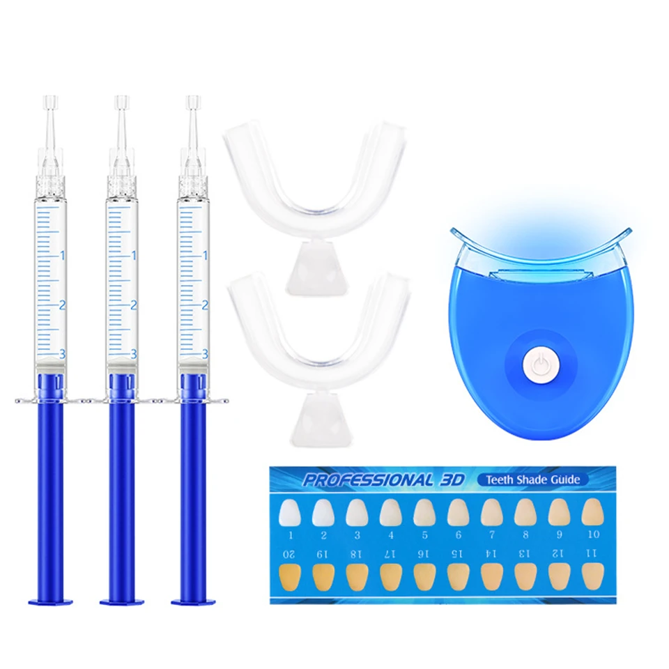 Best Custom private label tooth bleaching 3 syringe gels dental care kit wholesale teeth whitening kit