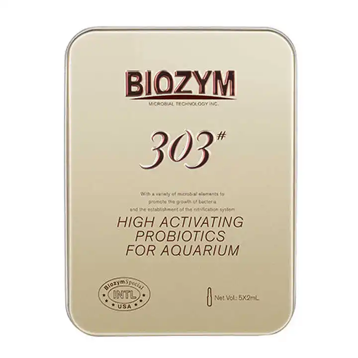 Biozym Aquarium fish tank with ornamental fish freshwater seawater nitrification bacteria