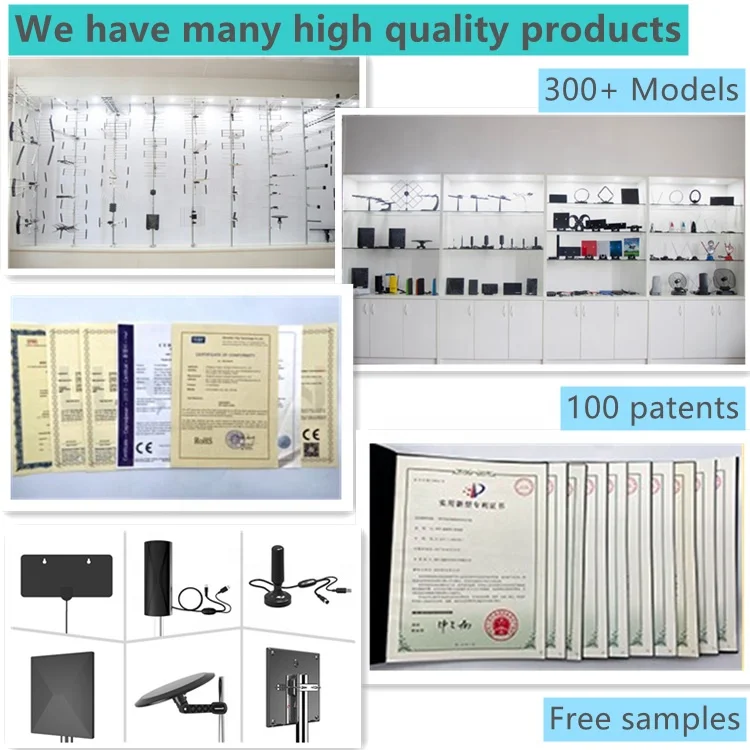 Hdtv T2 Antena 30Dbi Dvb T внутренние антенны с высоким коэффициентом усиления Uhf Vhf Tv антенна цифровая Hd